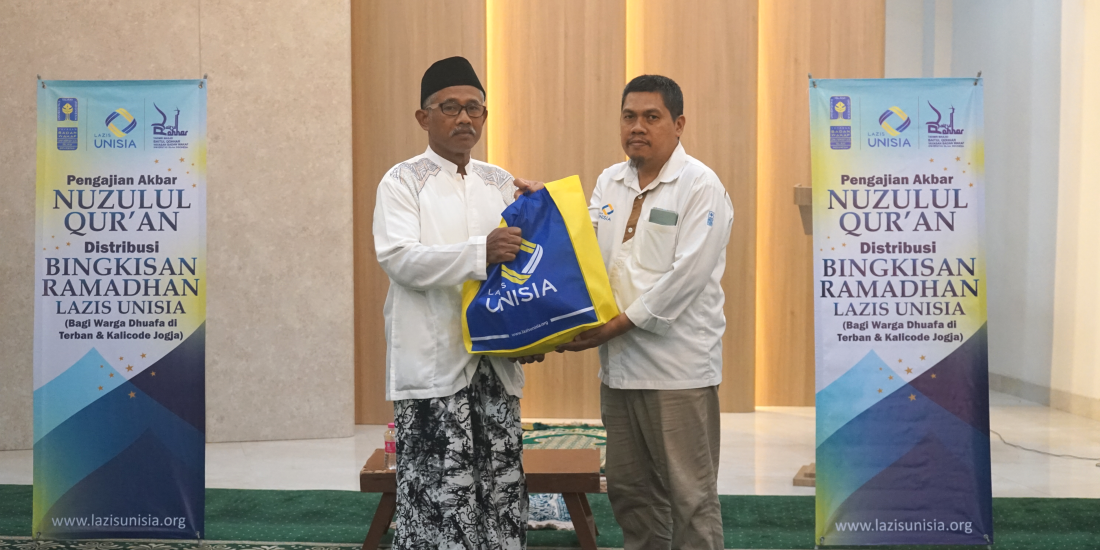 LAZIS UNISIA Gelar Pengajian Nuzulul Quran dan Salurkan Sembako bagi Duafa di Masjid Baitul Qohhar